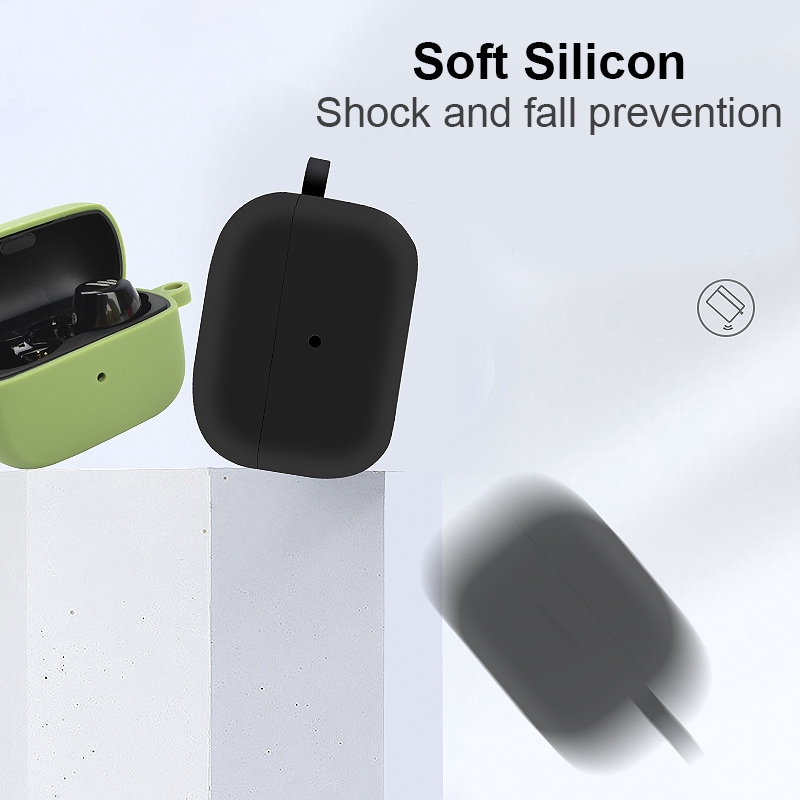 Vỏ bảo vệ hộp đựng tai nghe Bluetooth EDIFIER TWS1 chống sốc bằng silicon mềm cao cấp