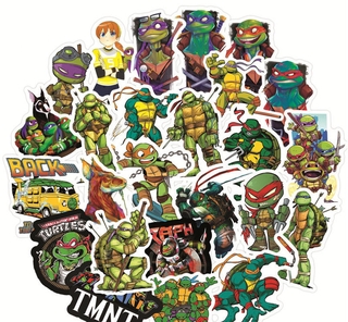 Bộ 50 hình dán ninja rùa