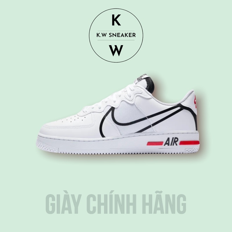 (Giày AUTH) Giày Air Force 1 Red University và các mẫu chính hãng