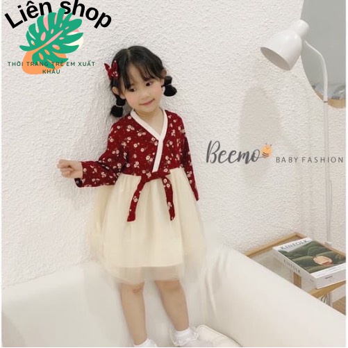 Hanbok cực xinh cho bé gái