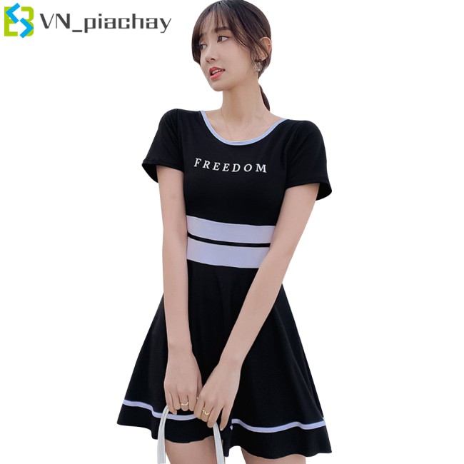 Đồ Bơi Một Mảnh Màu Trơn Phong Cách Thể Thao Cho Nữ | BigBuy360 - bigbuy360.vn