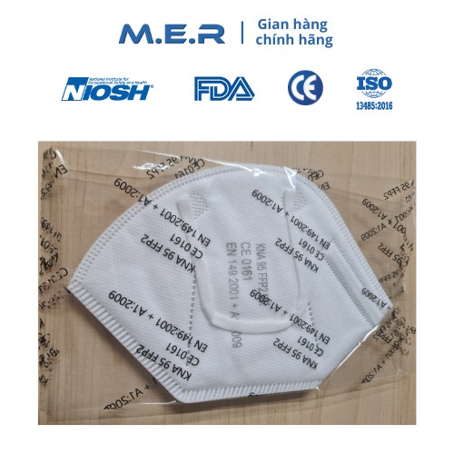 Khẩu Trang N95 - FFP2 Cao Cấp KNA95 - Tiêu chuẩn chất lượng Châu âu, FDA Hoa Kỳ