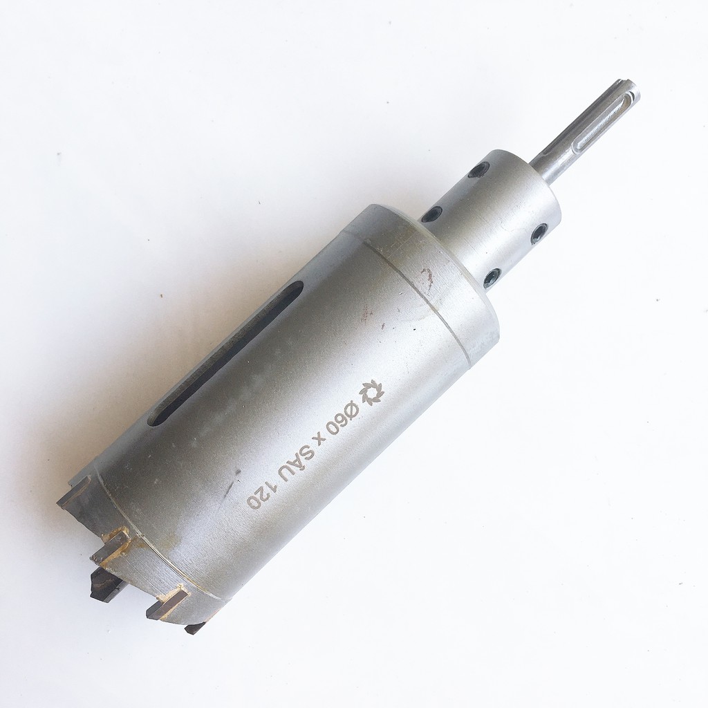 [SẴN HÀNG] Mũi khoan rút lõi phi 60 sâu 120 [FREESHIP] khoét lỗ xuyên tường