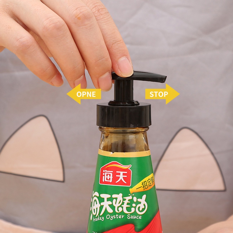 Đầu vòi ossayi dạng nhấn có khóa gắn bình gia vị tiện dụng cho nhà bếp