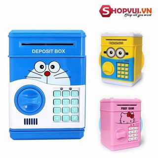 40% GIẢM Két Sắt Điện Tử Mini Bank Giúp Bé Rèn Luyện Tính Tiết Kiệm-được chọn màu