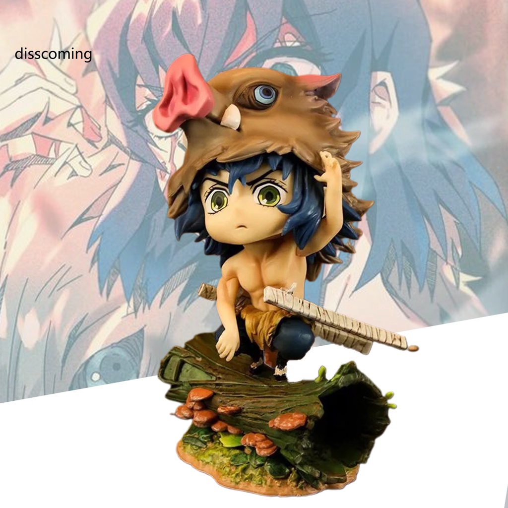 Mô hình nhân vật Hashibira Inosuke Anime Demon Slayer dễ thương dùng trang trí