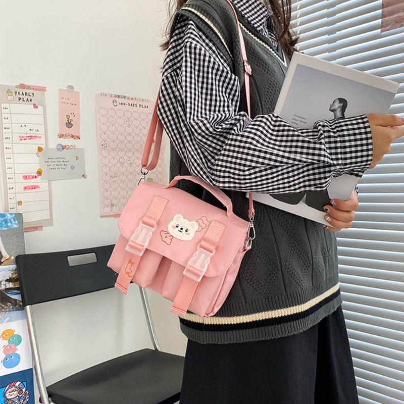 Túi Đeo Chéo Vai Bằng Nylon Thời Trang Sành Điệu Cho Nữ