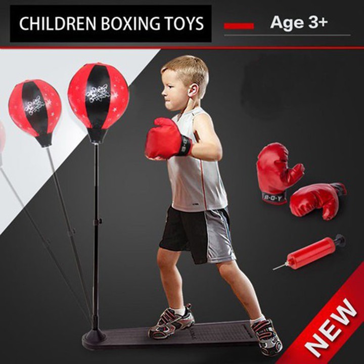 BỘ TẬP BOXING TẬP PHẢN XẠ CHO BÉ 3+