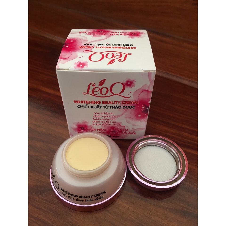 Kem LeoQ ngừa nám trắng da giảm lão hóa ngăn đồi mồi 10g