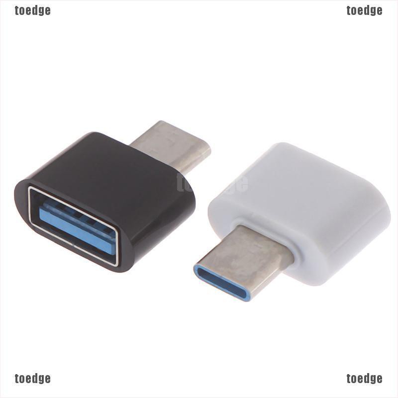 Set 2 Đầu Chuyển Đổi Từ Giác Cắm Usb Sang Giác Cắm Type-c Tiện Dụng