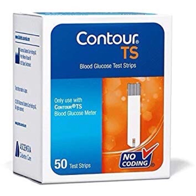 Que thử đường huyết Contour TS (hộp 50que)