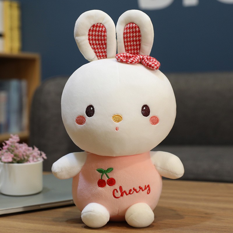 Gấu bông thỏ Cherry tai dài kích thước 30-45cm NEOCI