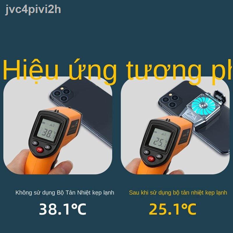 [bán chạy]iQOONeo5 bộ tản nhiệt điện thoại di động V2055A quạt làm lạnh cảm giác băng giá phát sáng có thể sạc lại mát