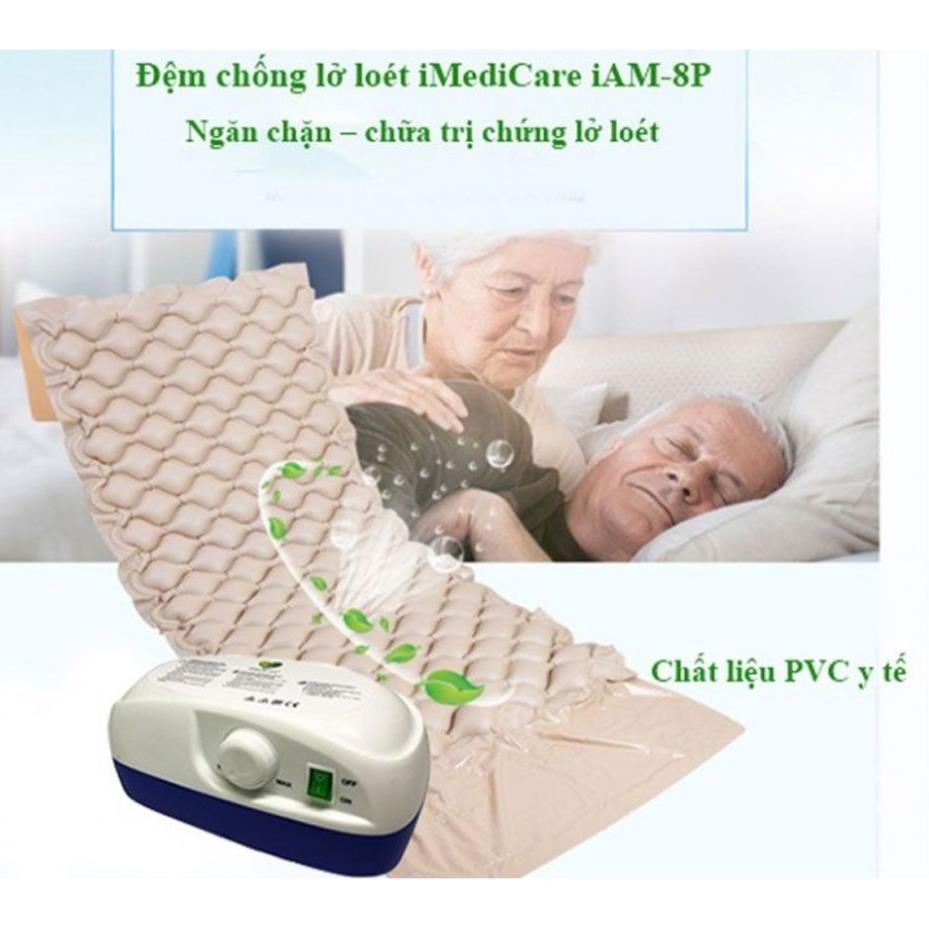 Nệm Hơi Chống Loét, Đệm Chống Loét IMEDICARE IAM-8P SINGGAPORE [BẢO HÀNH 02 NĂM]