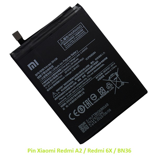 Pin Xiaomi Redmi A2 / Redmi 6X / BN36