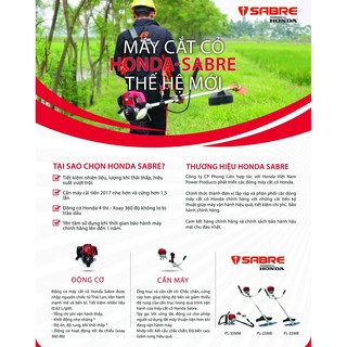 MÁY CẮT CỎ HONDA SABRE PL-25MB (GX25)