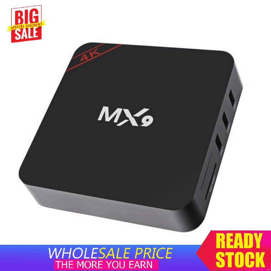 Thiết Bị Chuyển Đổi Tv Thường Thành Smart Tv Mx9 5g 4k Tv Box 1.2ghz