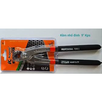 Kìm Nhổ Đinh 9 inch 225mm Nhật Kapusi Chính hãng, Thép Carbon kim khí đức nguyên