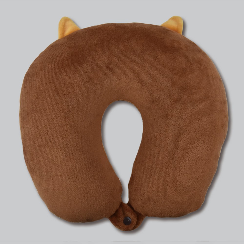 Mameshiba Gối Cổ Chính Hãng Gấu Bông Nhật Amuse Authentic