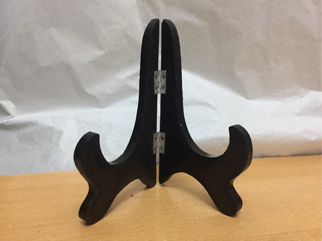 Chân giá để đĩa trang trí bằng gỗ