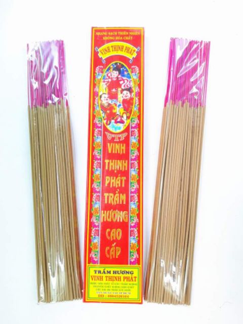 Nhang trầm hương nguyên chất hộp 120 cây