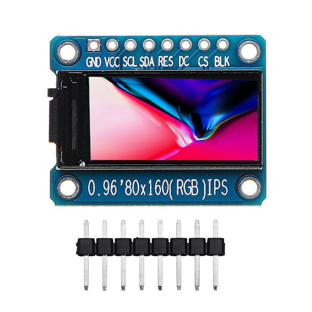 NORMAN 3.3V Spi Interface IC LCD Screen Lcd Display St7735 Tft Module For Arduino Diy 0.96 Inch 8 pin Full Color Ips Spi Hd 65K/Multicolor | BigBuy360 - bigbuy360.vn