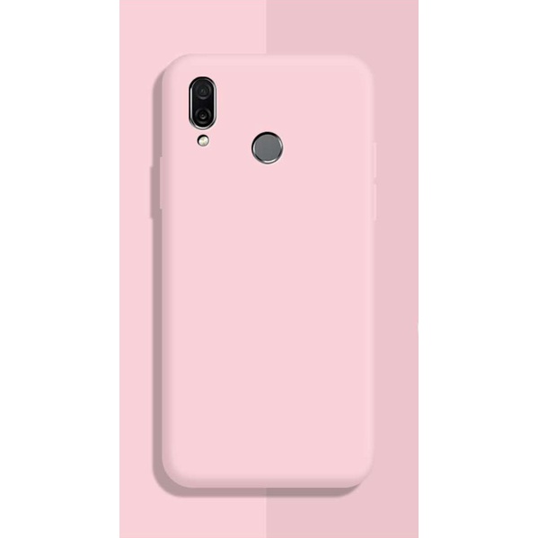 Ốp điện thoại silicon mềm chống sốc màu trơn cho Huawei honor play