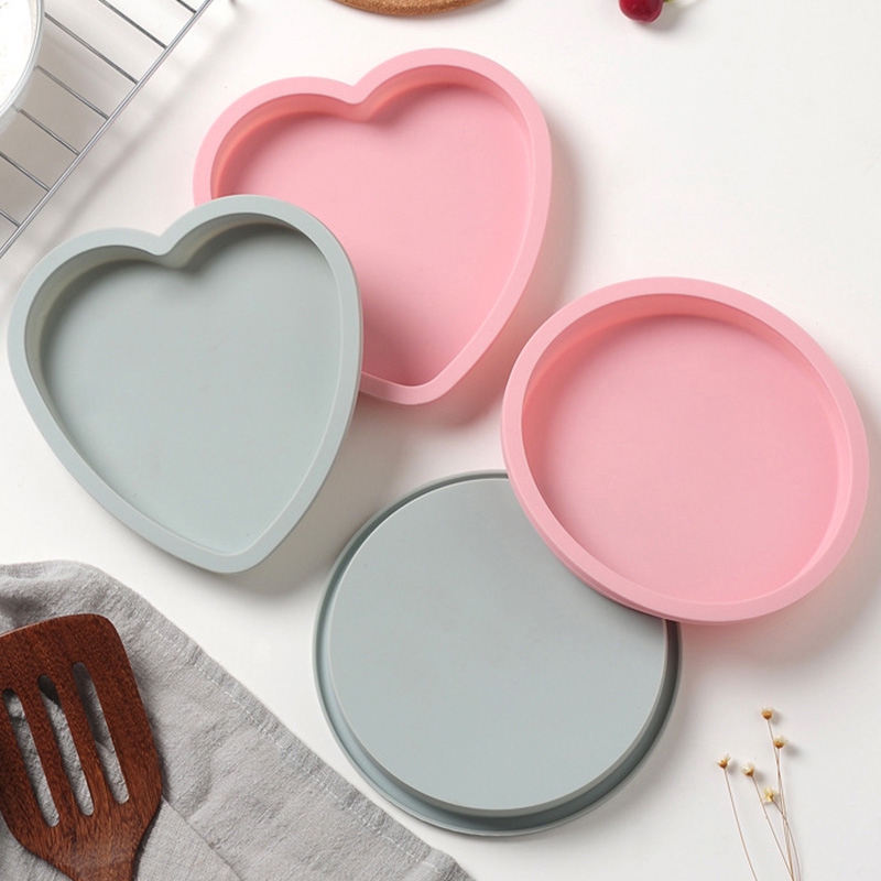 Khuôn silicon cỡ nhỏ 6 inch làm bánh tùy chọn