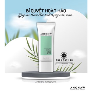 Tinh Chất Chấm Mụn Ahohaw ❤❤ Ahohaw Acless Solution Control Clear Spot Tinh Chất Chấm Mụn