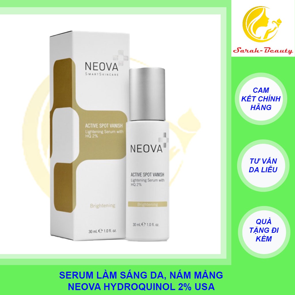 SERUM LÀM SÁNG DA - NÁM MẢNG NEOVA HYDROQUINOL 2% USA