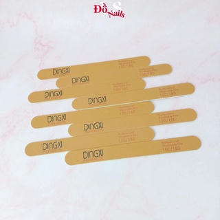 Dũa Móng Tay Dingxi Da Bò Dũa Mỏng Độ Nhám 100/180