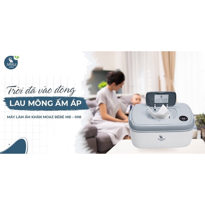 Moaz - Máy làm ấm khăn ướt MB-008