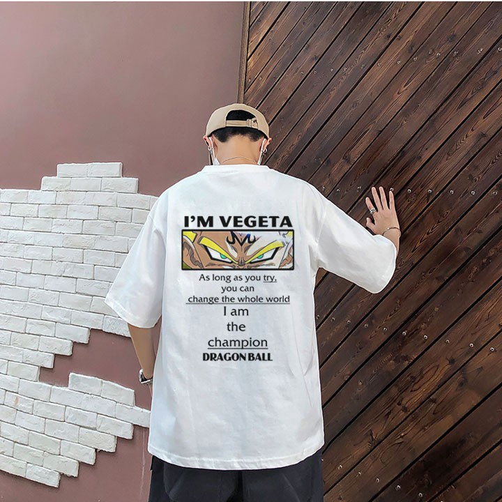 ÁO THUN TAY LỠ NAM NỮ VEGETA EYES