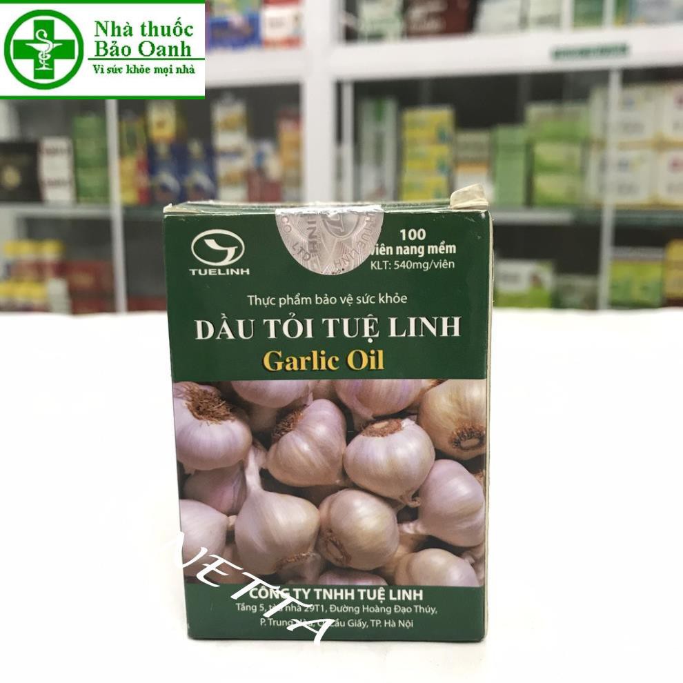 Dầu tỏi Tuệ Linh - Tăng sức đề kháng - Garlic oil