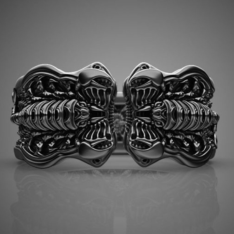 Nhẫn hợp kim hình bò cạp độc đáo