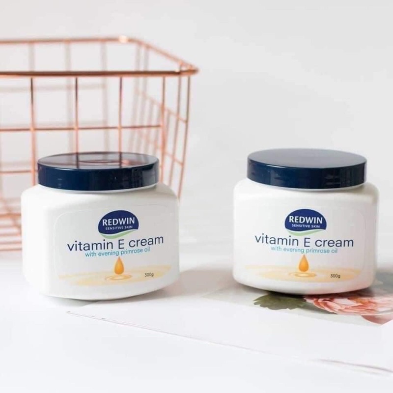 Kem dưỡng da mềm mịn REDWIN Vitamin E Cream 300g