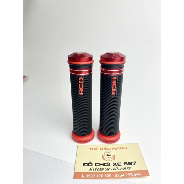 Tay nắm RCB gù nhôm mẫu AHG66. Lắp tất cả các dòng xe máy, xe điện.