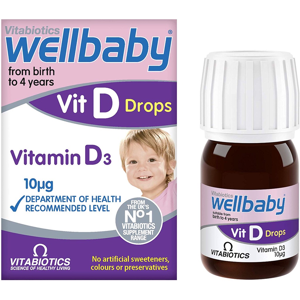Vitamin Wellbaby bổ sung 14 Vitamin và khoáng chất cho bé phát triển khỏe mạnh
