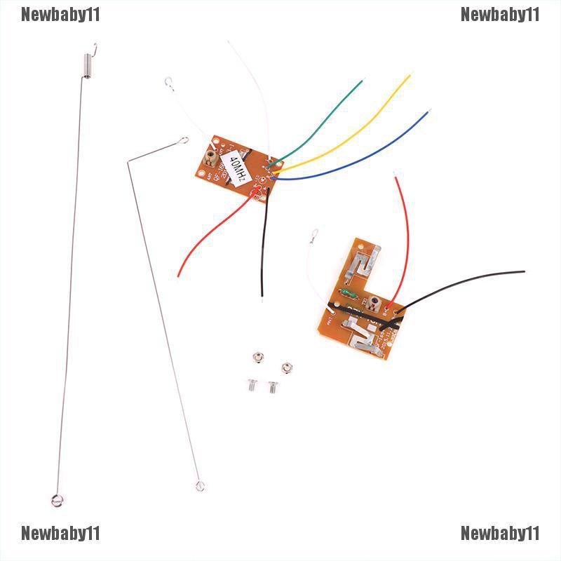 Bảng Mạch Thu Phát Và Ăng Ten Cho Đồ Chơi 4CH 40MHZ
