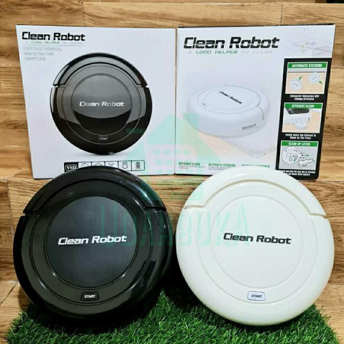 Robot Hút Bụi Tự Động Màu Trắng 23cm | BigBuy360 - bigbuy360.vn