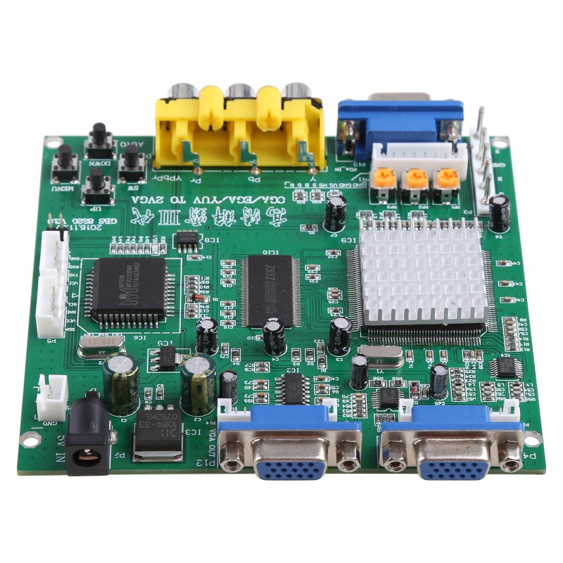 Bảng Mạch Chuyển Đổi GBS8220 RGB Sang VGA Kép HD Kèm Dây