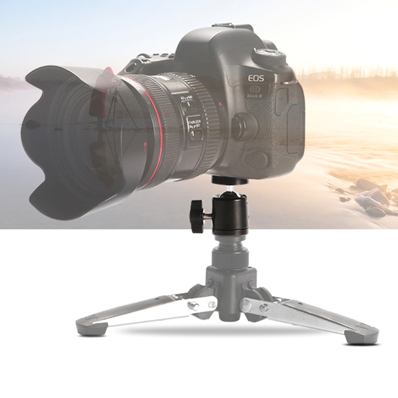 Đầu chuyển đổi gắn giá đỡ ba chân mini xoay 360 độ với lỗ vít 1/4" cho máy ảnh DSLR
 | BigBuy360 - bigbuy360.vn
