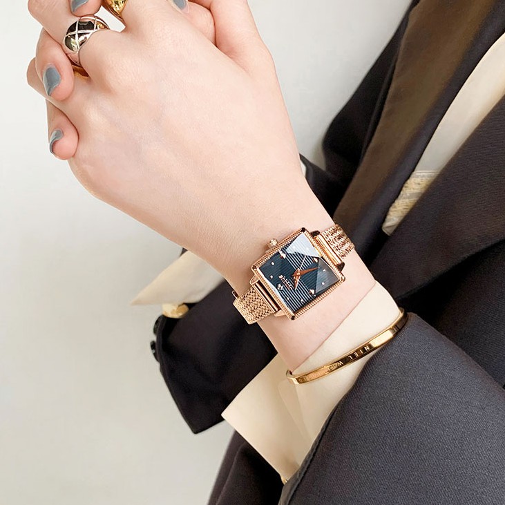 Đồng hồ nữ JULIUS JA-1219 dây thép | Julius Official