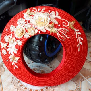 mấn cô dâu  , mấn áo dài
