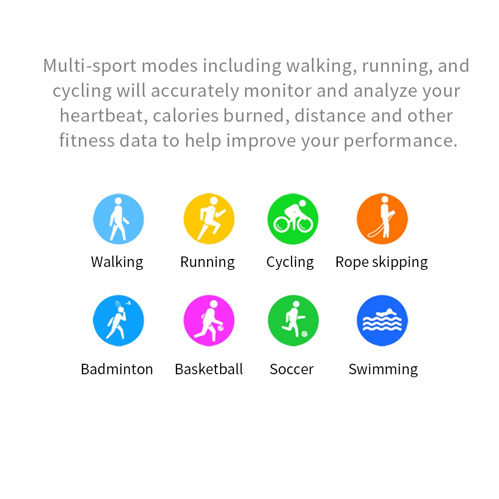 Đồng Hồ Thông Minh Xiaomi Mijia 2022 Màn Hình Cảm Ứng IP68 MX1 Chống Thấm Nước