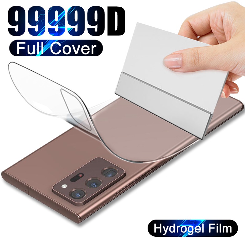 Miếng Dán Hydrogel Bảo Vệ Mặt Sau Điện Thoại Samsung Galaxy S23 Ultra S20 S21 S22 Plus