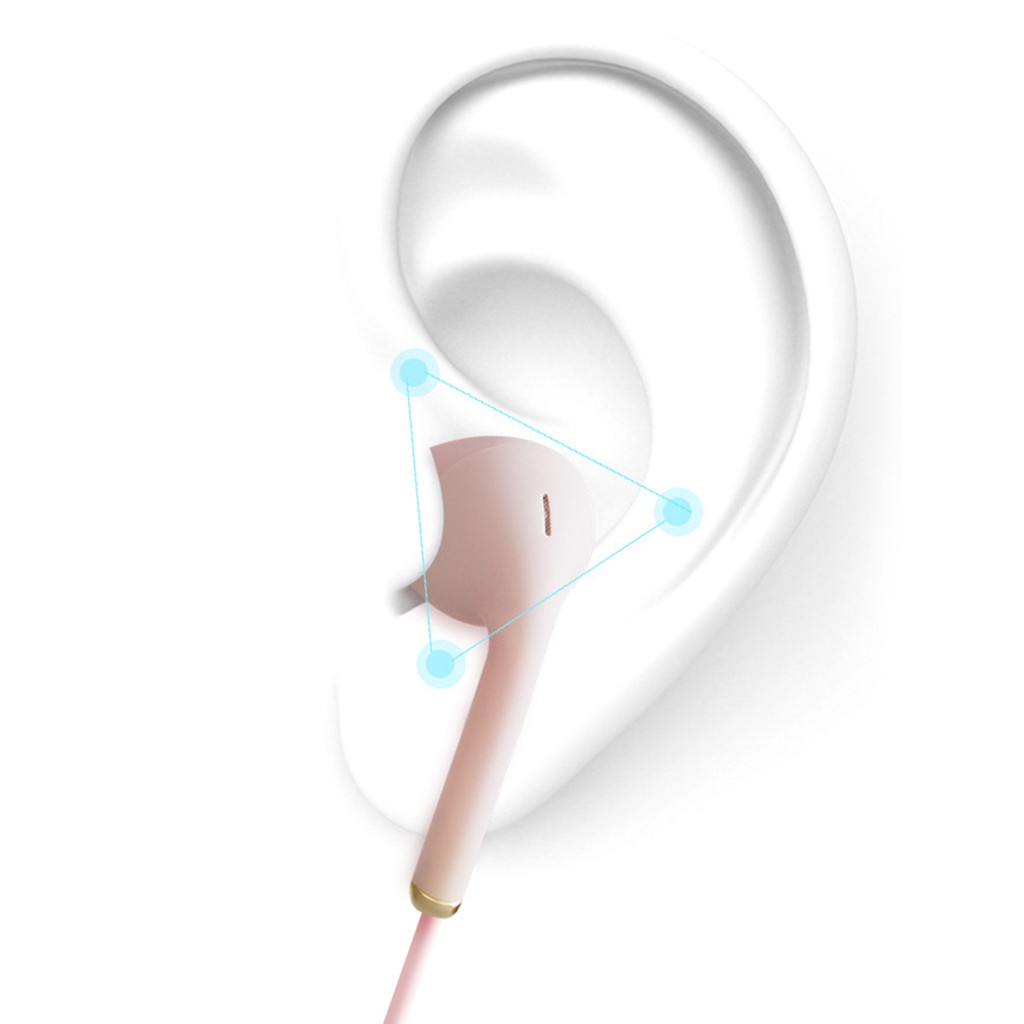 Tai nghe nhét tai phong cách thể thao có giắc cắm 3.5mm có micro siêu trầm 