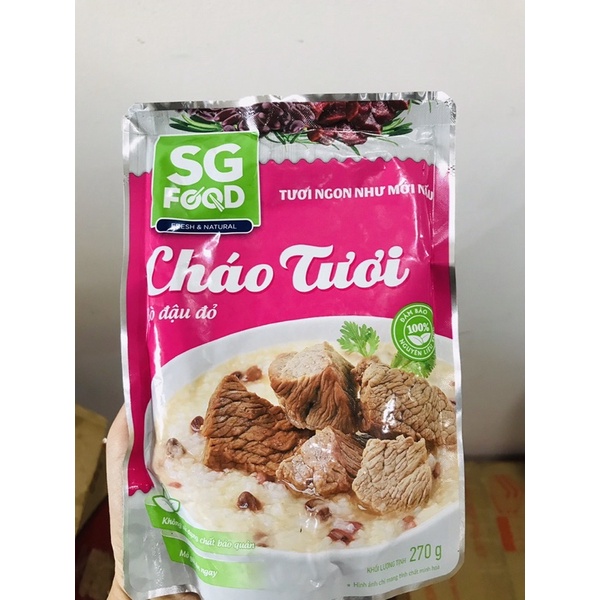 2022-Cháo tươi Sài Gòn Food đủ vị date mới [ Đại lí Lĩnh Nam HN]