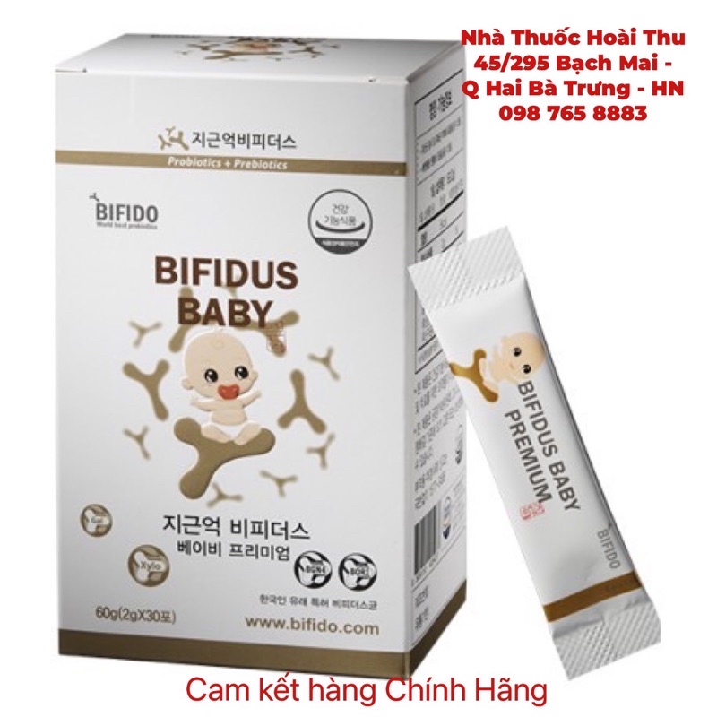 10 gói Men vi sinh BIFIDUS Baby - Bổ sung lợi khuẩn và chất xơ ( Chính hãng Hàn Quốc )