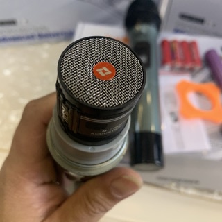 Micro không dây Audio Service ADS 001 (02 mic) hát nhẹ, tiếng ấm, siêu tiết kiệm pin